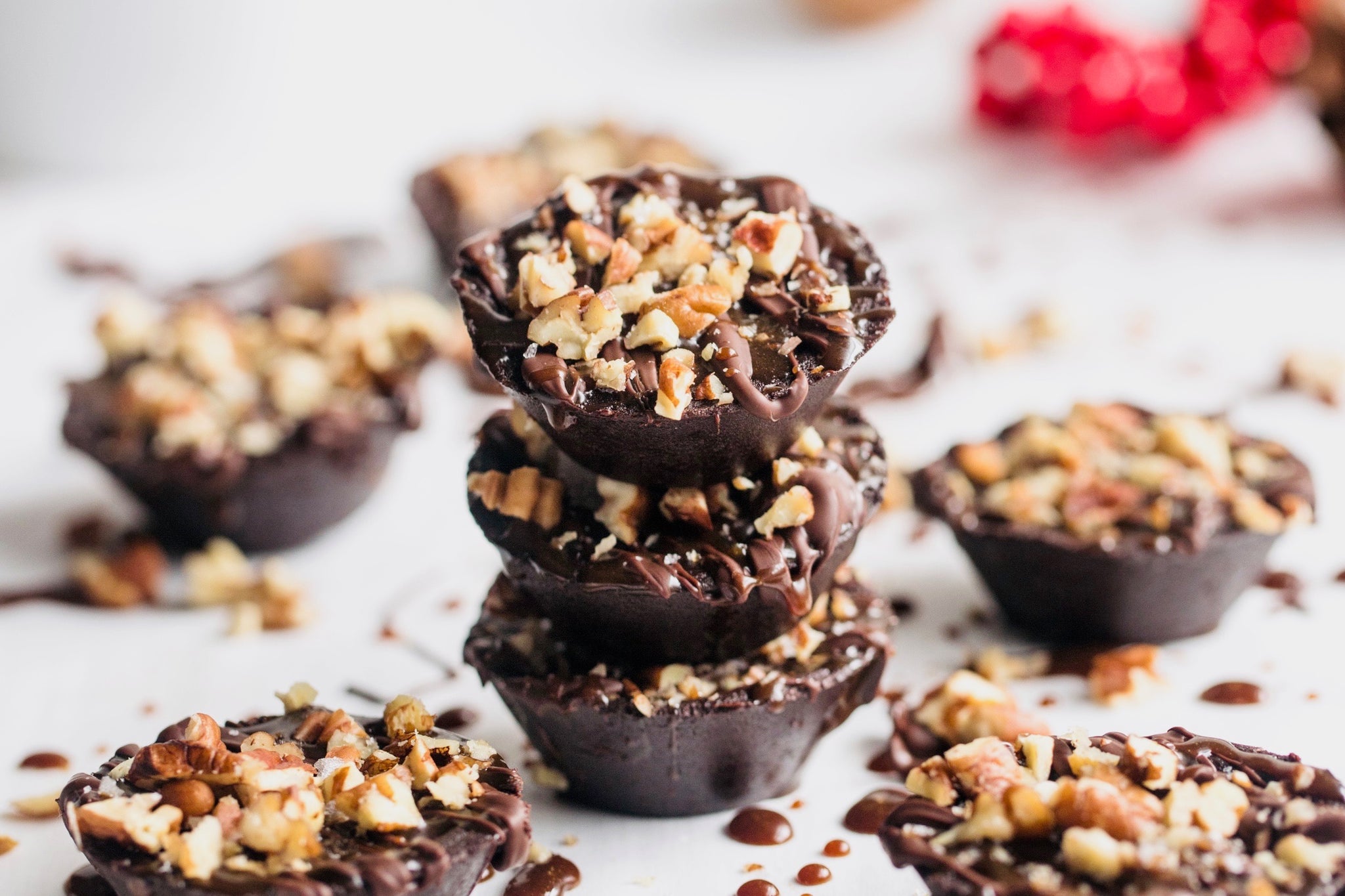 Hail Merry Chocolate Almond Turtle Cups