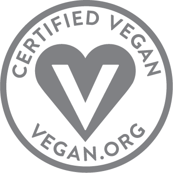 Vegan Certified Icon - Hail Merry Cups, Bites and Tarts are Dairy and Gluten Free. Healthy and Organic